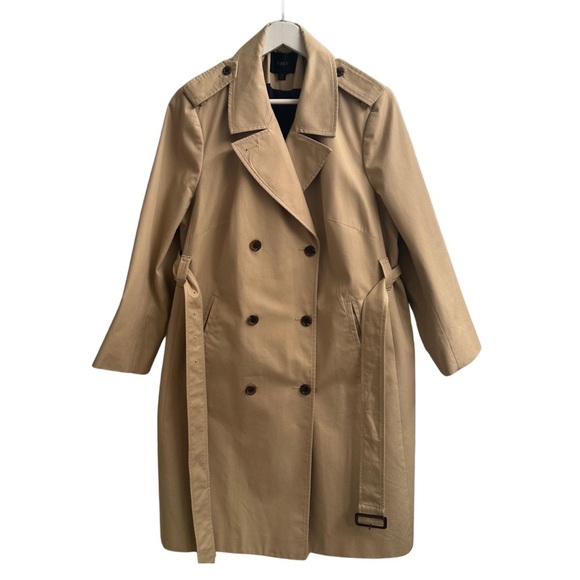 J. Crew Icon Trench Coat 2011 Style Size 18 - Picture 7 of 14